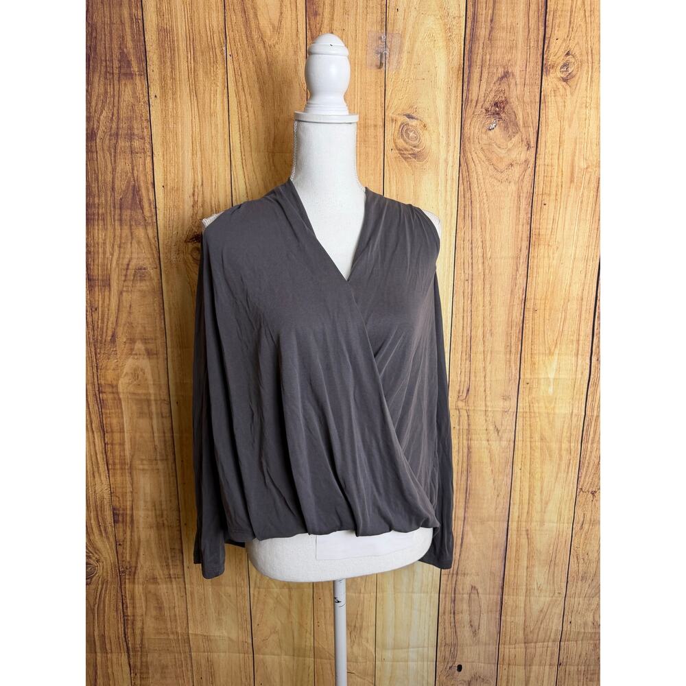 Sunday in Brooklyn Cut out Shoulder Flowy Blouse Women Size S